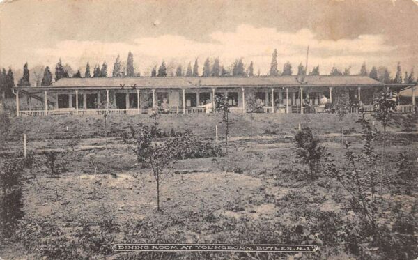 Butler New Jersey Youngborn Dining Room Exterior Postcard AA82873
