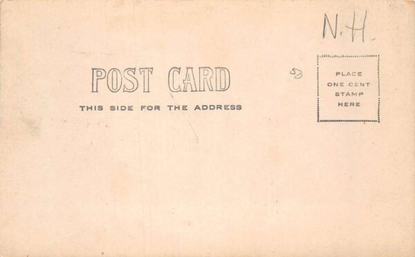 New Hampshire Foster's Boat House 1875 Real Photo Vintage Postcard AA81725 - Image 2