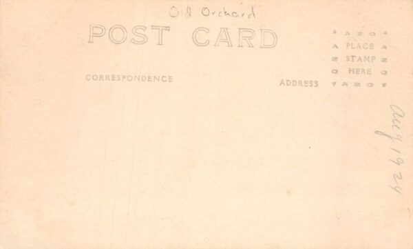 Old Orchard Beach Maine Scenic View from Beach Real Photo Postcard AA81730 - Image 2