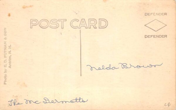 Antrim New Hampshire Sequi Centennial School Reunion Real Photo Postcard AA81739 - Image 2