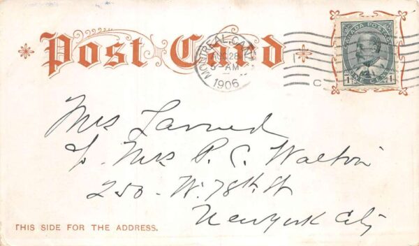 Lake Champlain New York Juniper Island and Rock Dunder Vintage Postcard AA81759 - Image 2