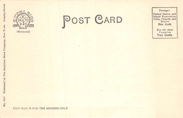 Brooklyn New York Greenwood Cemetery Entrance Vintage Postcard AA81761 - Image 2