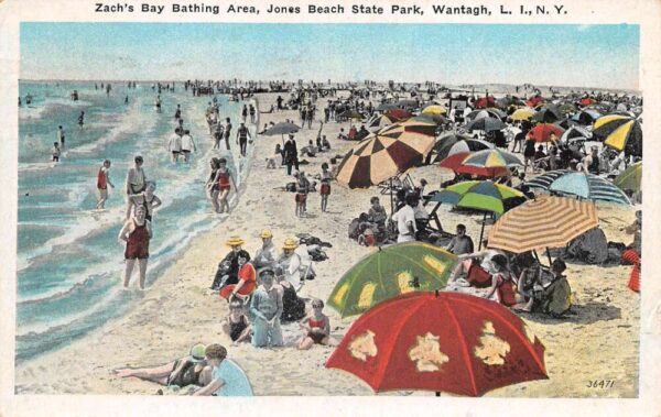 Wantagh Long Island New York Zach's Bay Bathing Area Jones Beach PC AA81811
