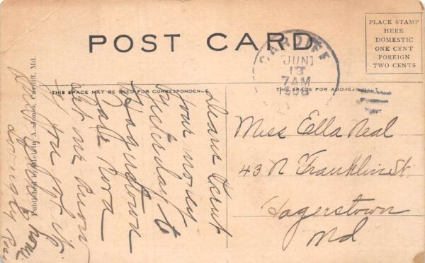 Muddy Creek Maryland Electric Power Plant Vintage Postcard AA81835 - Image 2
