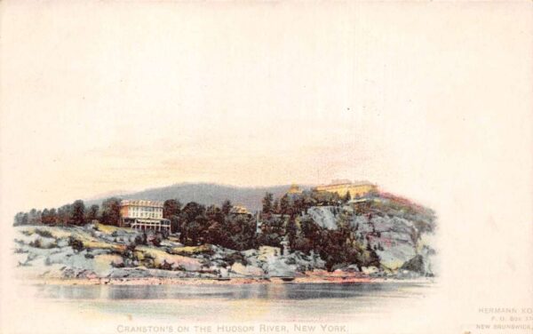 New York Hudson River Cranstons Souvenir Vintage Postcard AA81885