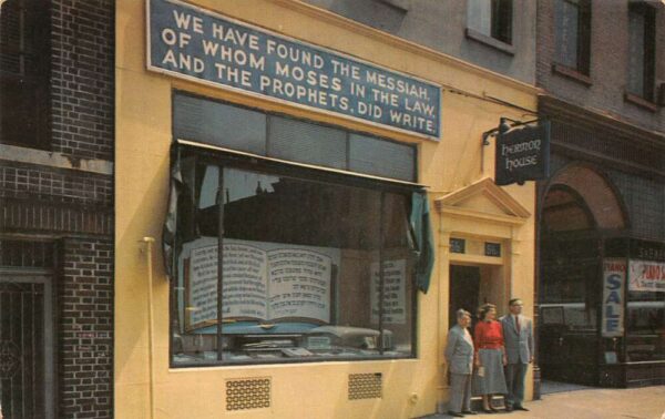 New York City Messianic Witness Hermon House Vintage Postcard AA81895