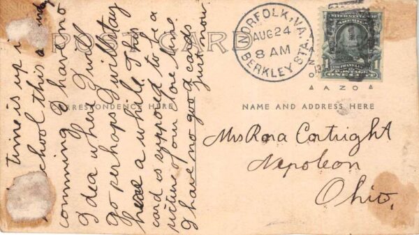 US Navy Sailors Doing Laundry Real Photo Vintage Postcard AA81928 - Image 2