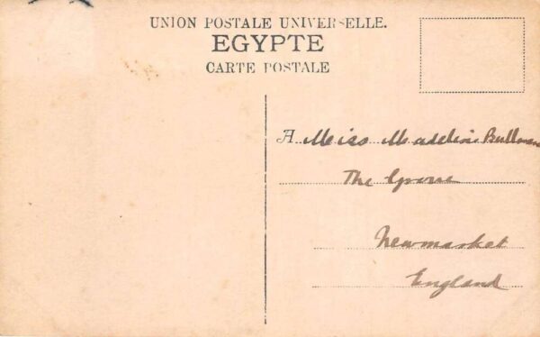 Cairo Egypt Sais Arab Men Tinted Real Photo Vintage Postcard AA81946 - Image 2
