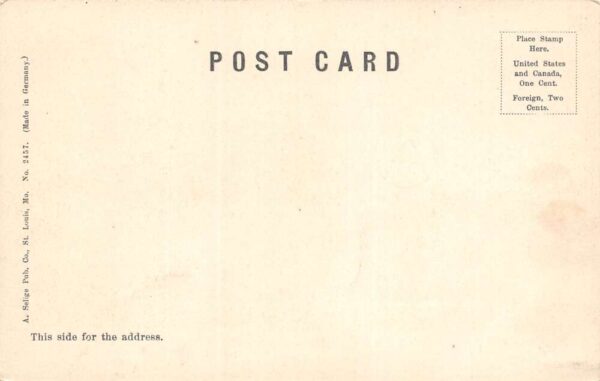 Vicksburg Mississippi Iowa State Monument, Undivided Back, Vintage PC U17643 - Image 2