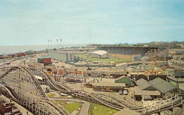 Toronto Canada Roller Coaster, Midway, Canadian National Exhibit, PC U17650