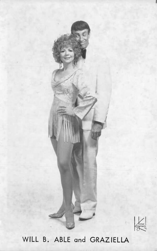 New York City Will B Able Graziella Comedy Dance Duo Real Photo PC AA82098