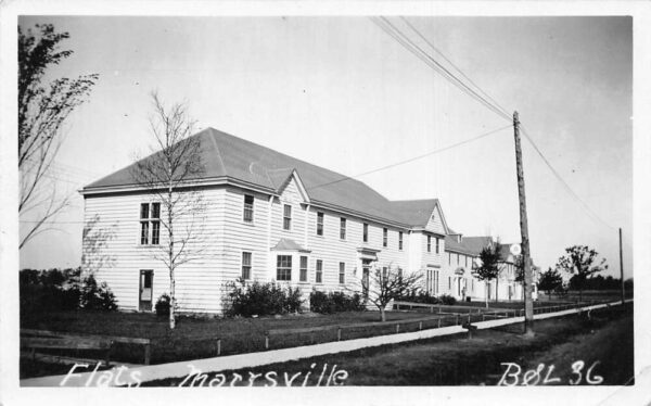 Flats Marysville Marrsville? BSL 36 Real Photo Vintage Postcard AA82123