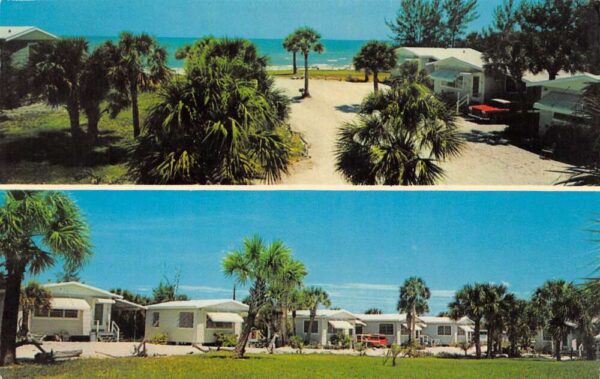 Sanibel Island Florida Sanibel Cottages Vintage Postcard AA82238