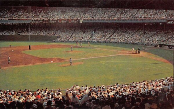 New York City Polo Grounds NY Giants Baseball Sports Vintage Postcard AA82256