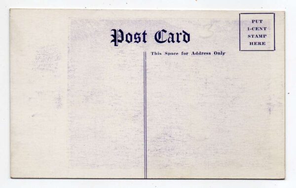 Hooversville Pennsylvania Camp Harmony Training School Cottage Postcard AA93460 - Image 2