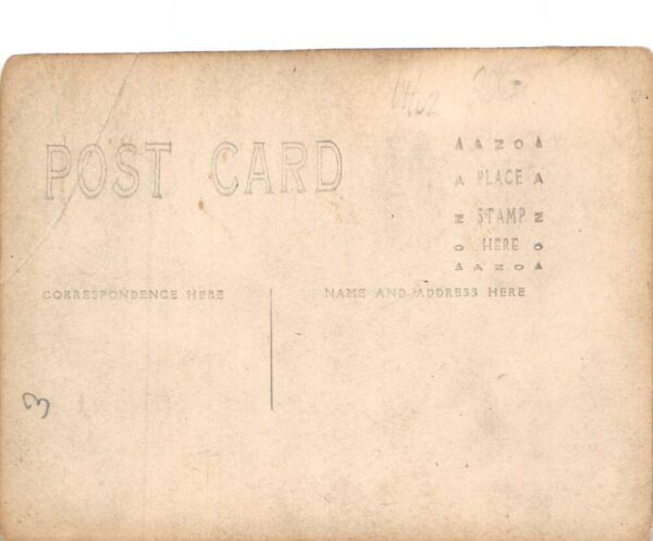 Verzcruz Mexico Army Navy Base Baseball Game Real Photo Postcard AA93571 - Image 2