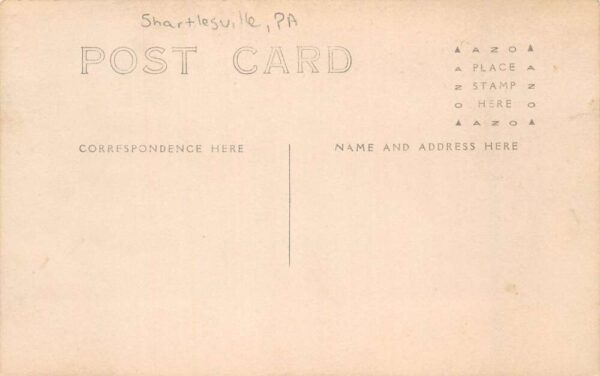 Shartlesville Pennsylvania General Store Interior Real Photo Postcard AA95445 - Image 2