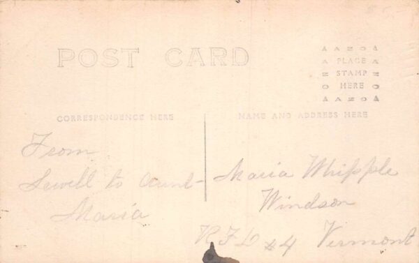Vermont ? Open Trolley Street Car and Motormen Real Photo Postcard AA96182 - Image 2