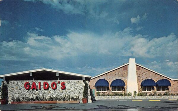 Houston Texas Gaido's Restaurant Vintage Postcard AA96387
