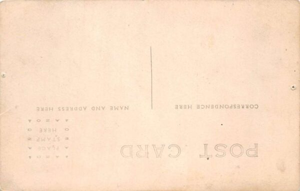 Springfield Minnesota Parochial School Real Photo Vintage Postcard AA93194 - Image 2
