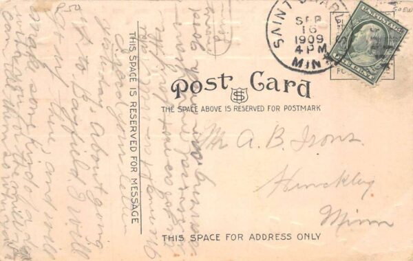 Elba Minnesota Greetings Grain Elevator Vintage Postcard AA93265 - Image 2