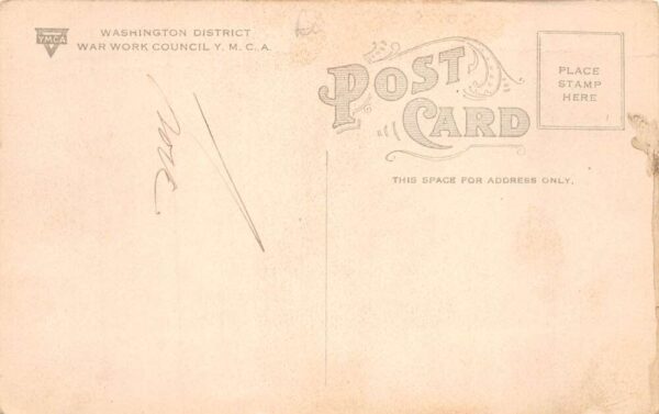 Camp Humphreys Virginia Cleaning Up Camp Vintage Postcard AA94280 - Image 2