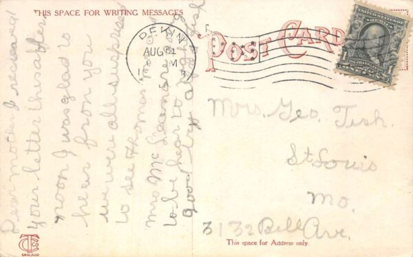 Pekin Illinois American Distillery Scenic View Vintage Postcard AA94439 - Image 2