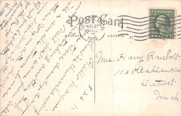 Ashland Wisconsin Elks Club House Vintage Postcard AA97017 - Image 2