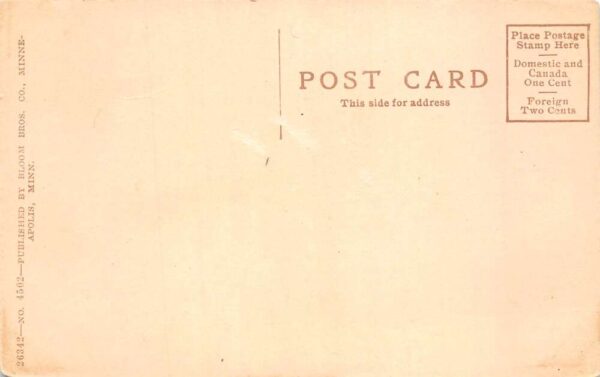 Stanley Wisconsin High School Vintage Postcard AA97142 - Image 2