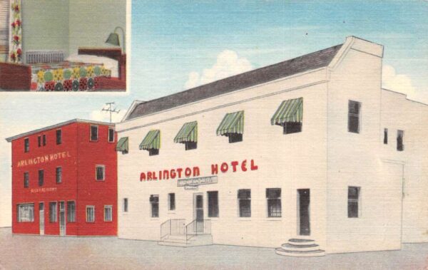 Arlington Virginia Arlington Hotel Vintage Postcard AA98390