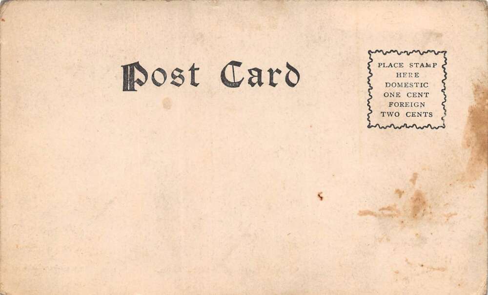 Welch West Virginia Jail & Court House, Undivided Back, Vintage PC U22419 - Image 2