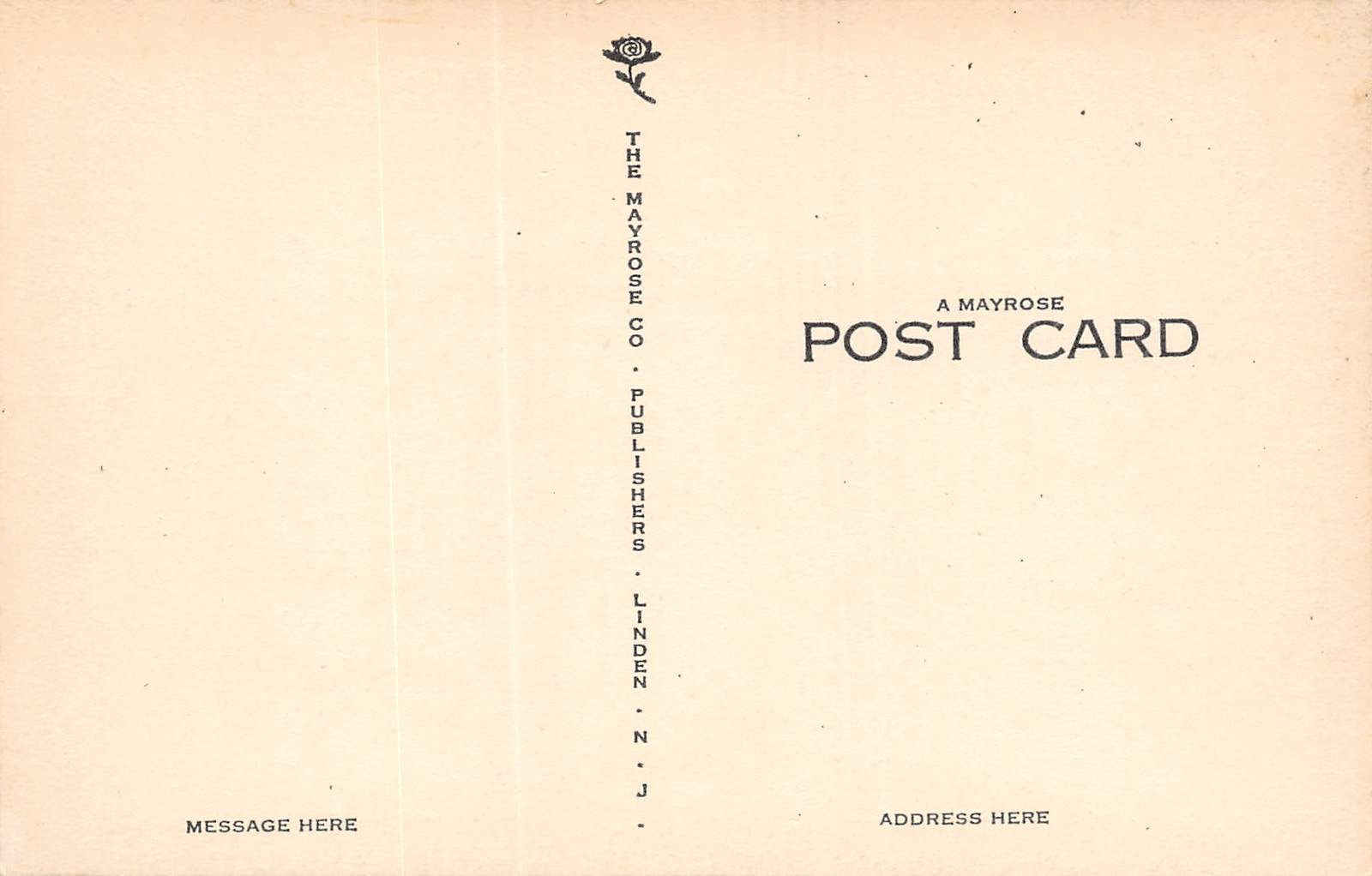 Georgetown Delaware Brick Hotel, Schlitz Beer Sign, Vintage Postcard U22515 - Image 2