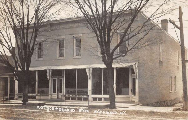 Williamson New York Gordon General Store Real Photo Vintage Postcard AA98489