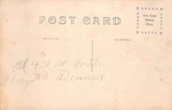 Cedarfalls Iowa East Side Main Street Real Photo Postcard AA98500 - Image 2