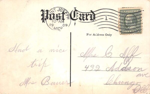 Higman Park Michigan The Inn Vintage Postcard AA98516 - Image 2