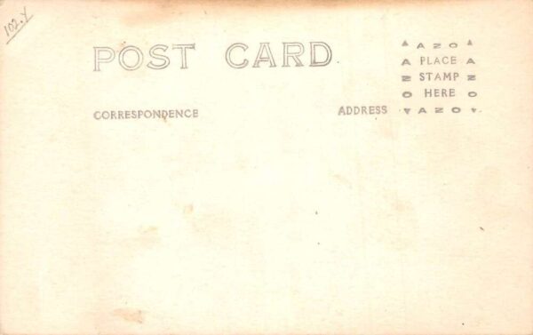 Soldier Inspecting Wreckage Airplane Crash Real Photo Vintage Postcard AA98564 - Image 2
