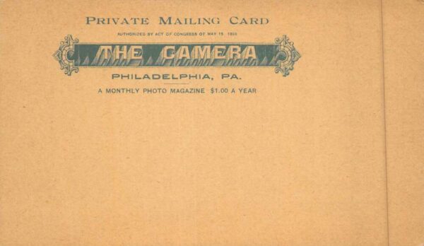The Camera Photography Magazine Subscription Receipt Private Mail PC AA90246 - Image 2