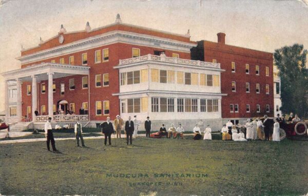 Shakopee Minnesota Mudcura Sanitarium Vintage Postcard AA90541