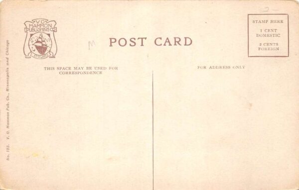 St Peter Minnesota State Hospital for the Insane Nurses Home Postcard AA90548 - Image 2
