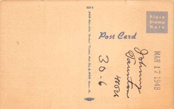 Printiss Mississippi Greetings Roadway Scenic View Vintage Postcard AA90624 - Image 2