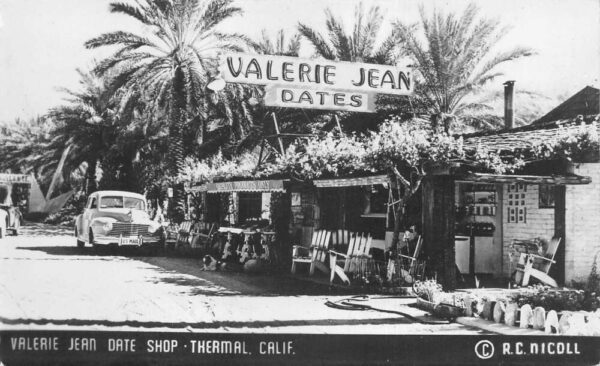 Thermal California Valerie Jean Date Shop Real Photo Vintage Postcard AA90637