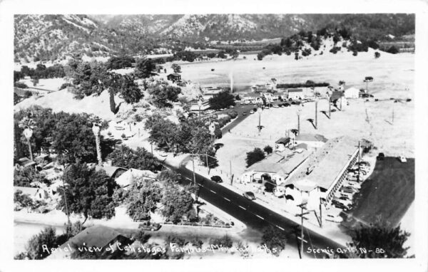 Calistoga California Mineral Hot Springs Real Photo Vintage Postcard AA90650
