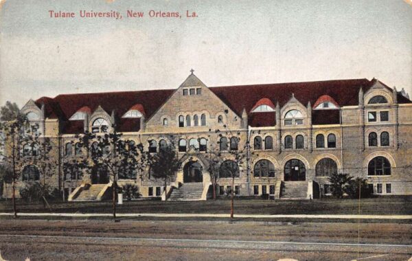 New Orleans Louisiana Tulane University Vintage Postcard AA90686