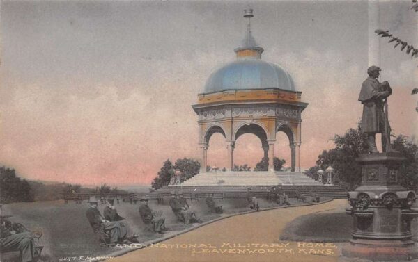 Leavenworth Kansas National Military Home Vintage Postcard AA90706