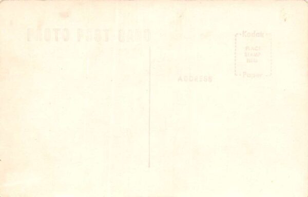 Virginia City Montana Barber Shop, Real Photo, Vintage Postcard U21297 - Image 2