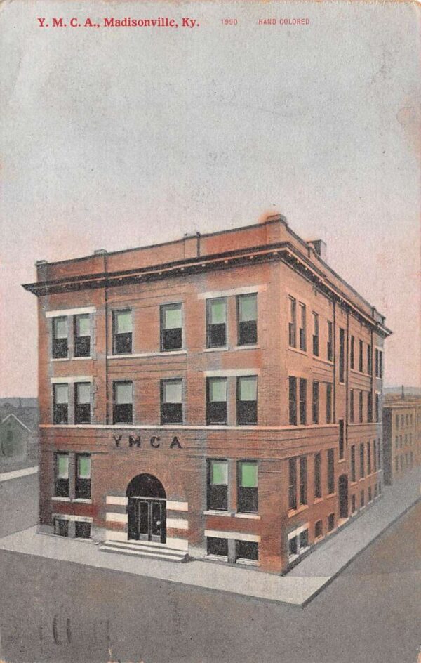 Madisonville Kentucky YMCA Bldg Vintage Postcard AA90788