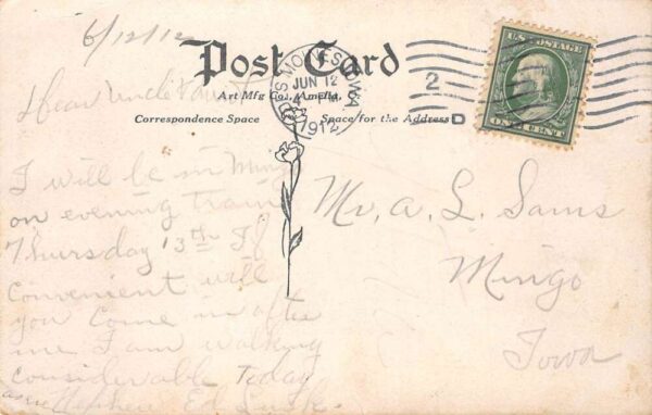 Madisonville Kentucky YMCA Bldg Vintage Postcard AA90788 - Image 2
