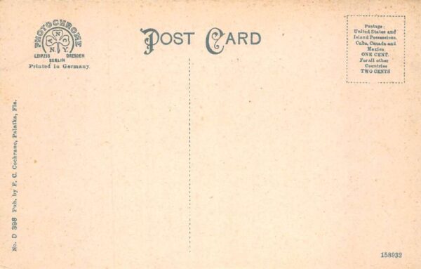 Miami Florida Everglade Boat Sallie Vintage Postcard AA90802 - Image 2