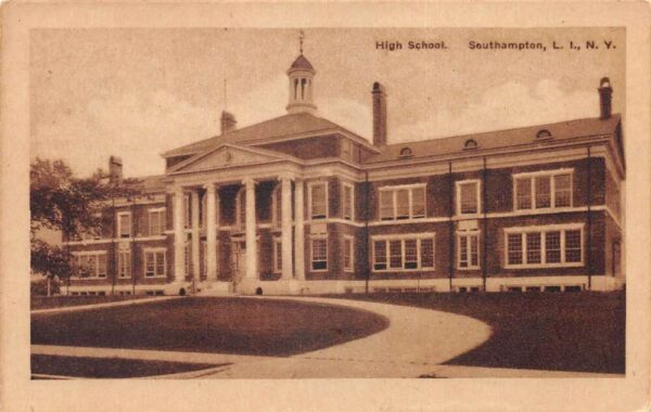 Southampton Long Island New York High Street Vintage Postcard AA90825