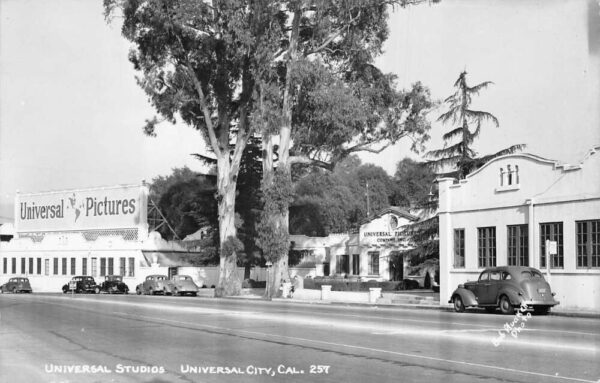 Universal City California Universal Studios Real Photo Vintage Postcard AA90900